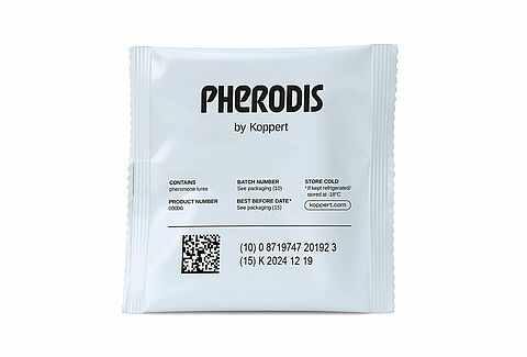 Диспенсер (дозатор) с феромоном Pherodis Tuta absoluta, 0,5 мг, 4 дозатора, Koppert
