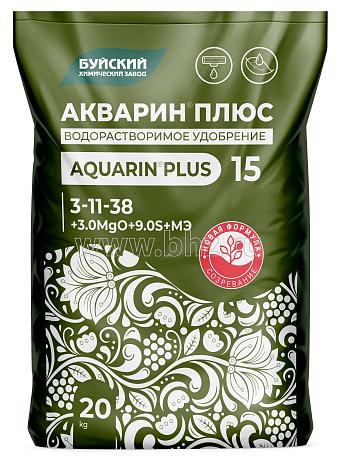 Удобрение минеральное Акварин 15+, 1кг, БХЗ