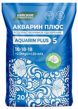 Удобрение минеральное Акварин 5+, 1кг, БХЗ