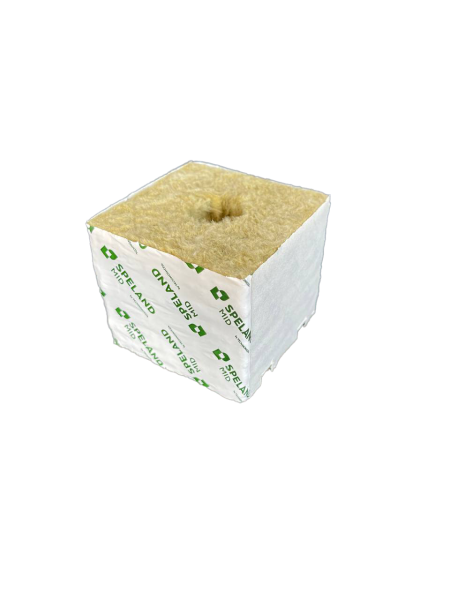 Субстрат минеральная вата, кубик, 75*75*65, Speland MID фото в интернет-магазине Ufarms 