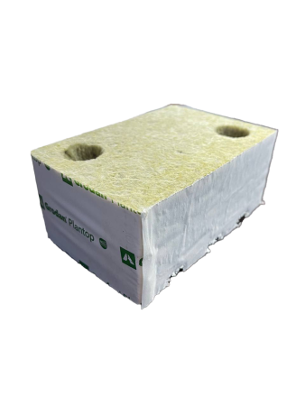 Субстрат минеральная вата , кубик, 100*150*65, с/о 27*35/2, Grodan Plantop NG 2.0, Польша фото в интернет-магазине Ufarms 